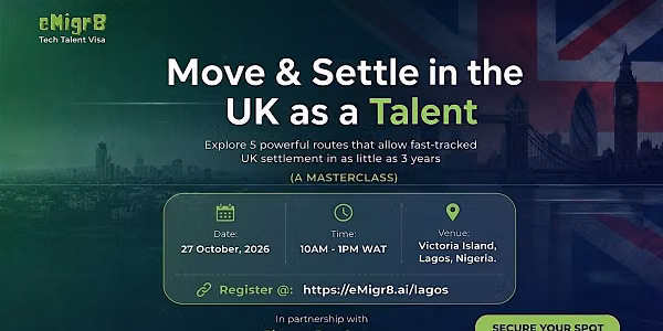 Move &amp; Settle in the UK as a Talent Masterclass
